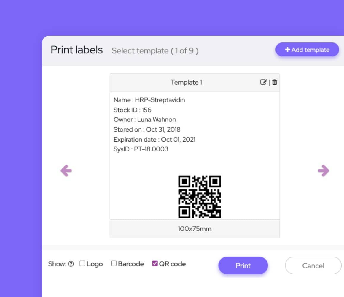 Lab Label Printer Labguru